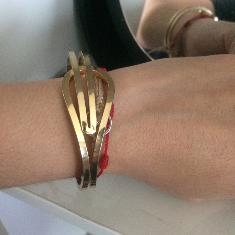 Gold cuff